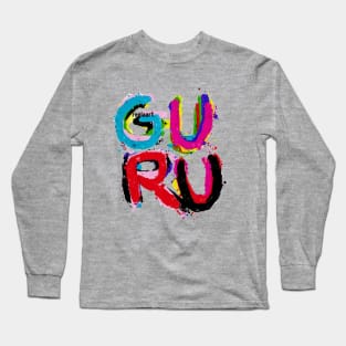 GURU in colors - RegiaArt Long Sleeve T-Shirt